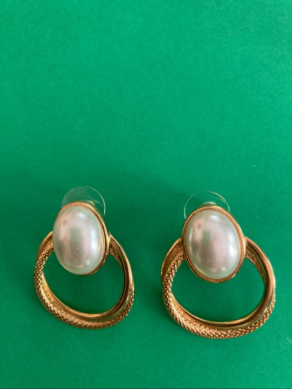 Hoop Earrings Door Knocker Style